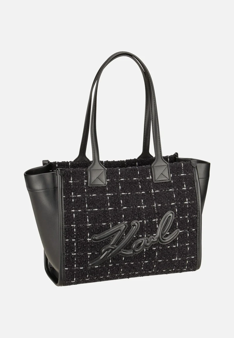 K/Skuare MD Tote Bouclé KL Bouclé Bw - Shopper