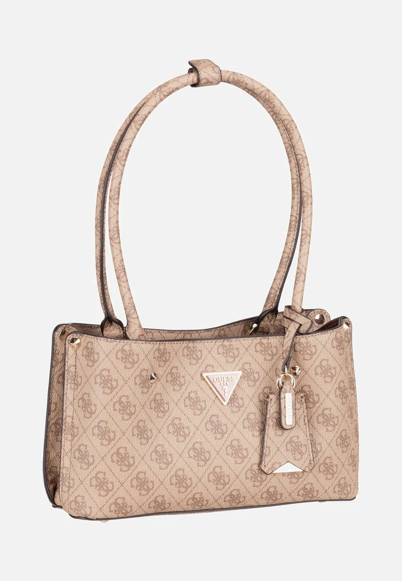 Meridian 2 Shoulder SAT 74090 Latte Logo - Shoulder Bag