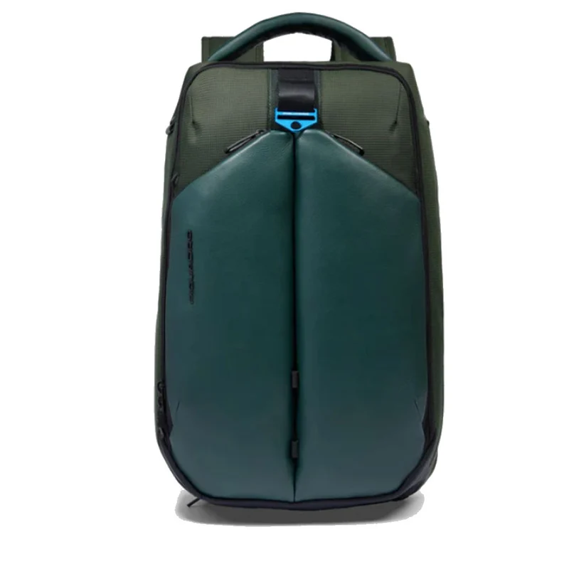 Zaino da Bici PIQUADRO in Nylon Riciclato Verde con Porta Pc 15,6" Linea PQ-Earth - CA6630S137