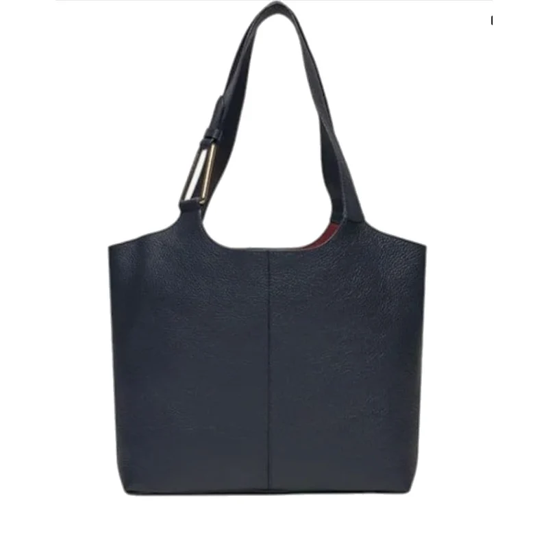 Borsa Donna a Spalla COCCINELLE in Pelle Linea Brume colore Midnight Blue
