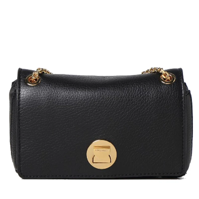 Borsa Donna a Tracolla in Pelle COCCINELLE Linea Liya colore Nero