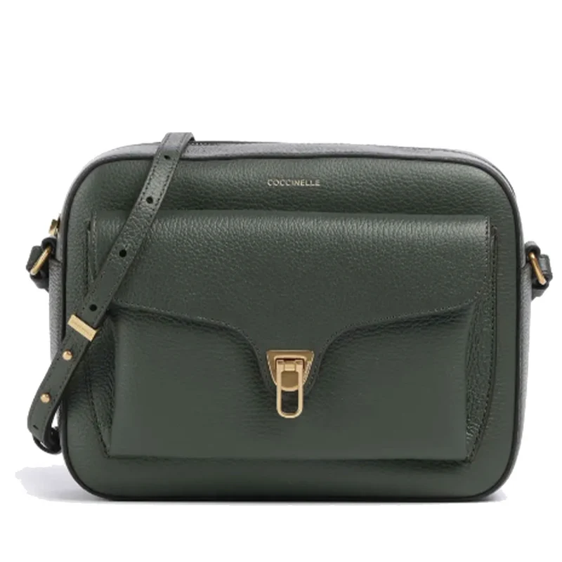 Borsa Donna a Tracolla COCCINELLE in Pelle Alga linea Beat Soft