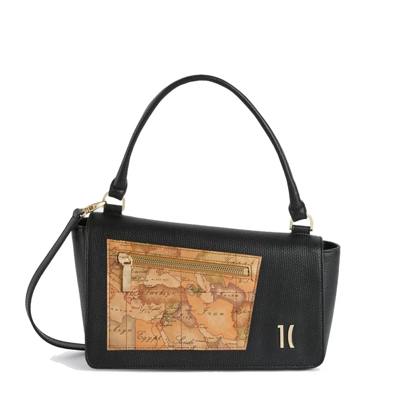 Borsa Sottospalla 1A Classe Alviero Martini linea Geo Pagoda Nera LC73