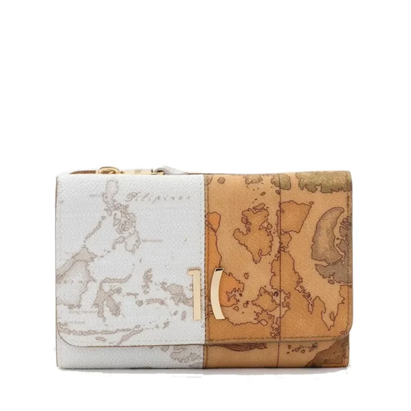 Portafoglio Donna con Bottone 1A Classe Alviero Martini linea Geo Mix PO63