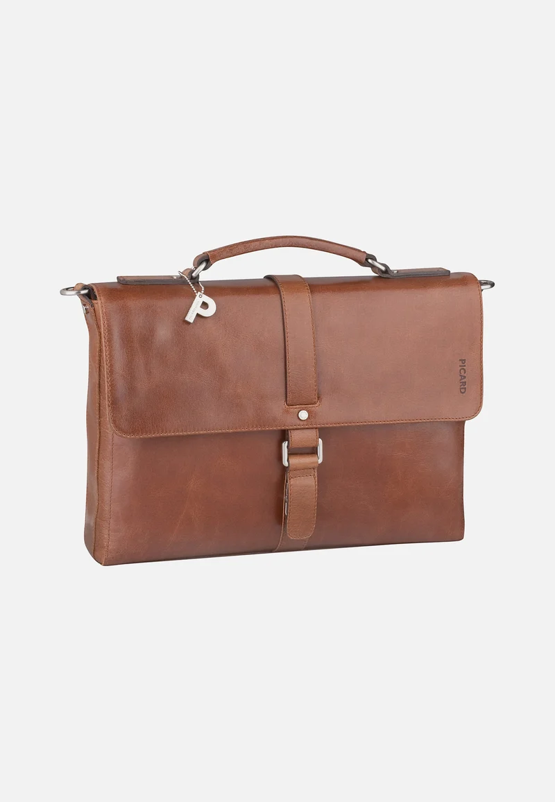 Buddy Business Cognac - Briefcase