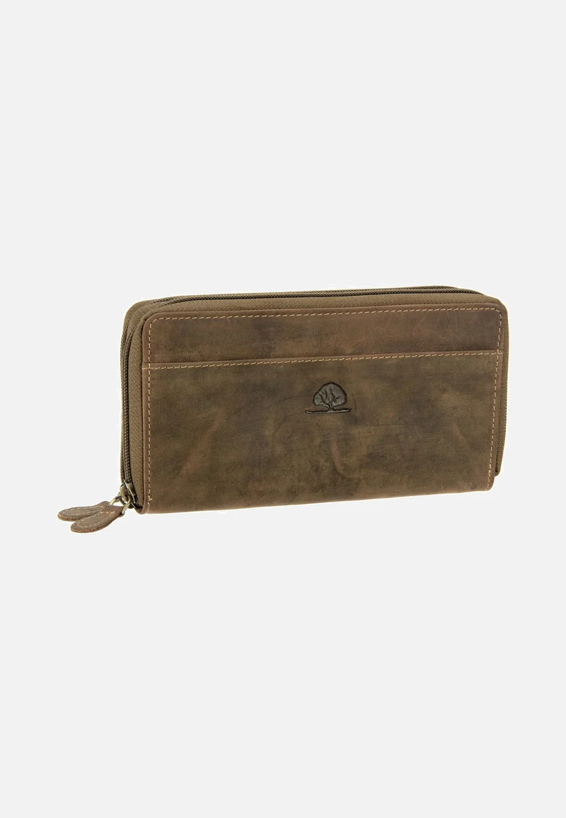 Vintage Leder Sattelbraun - Wallet