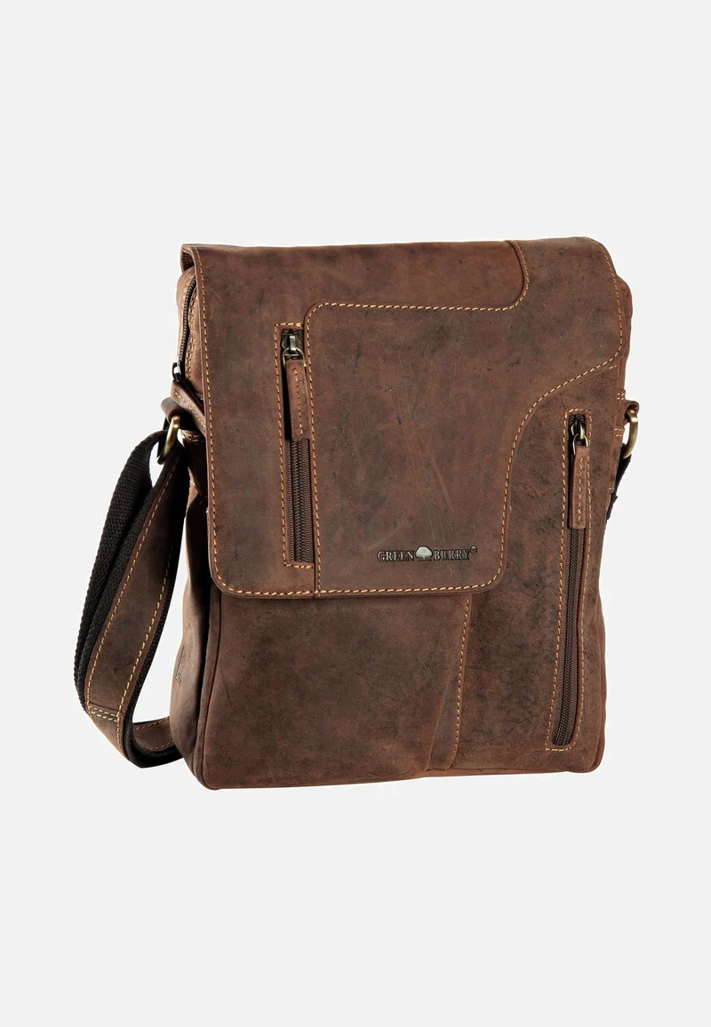 Vintage Revolver Bag Sattelbraun - Crossbody Bag