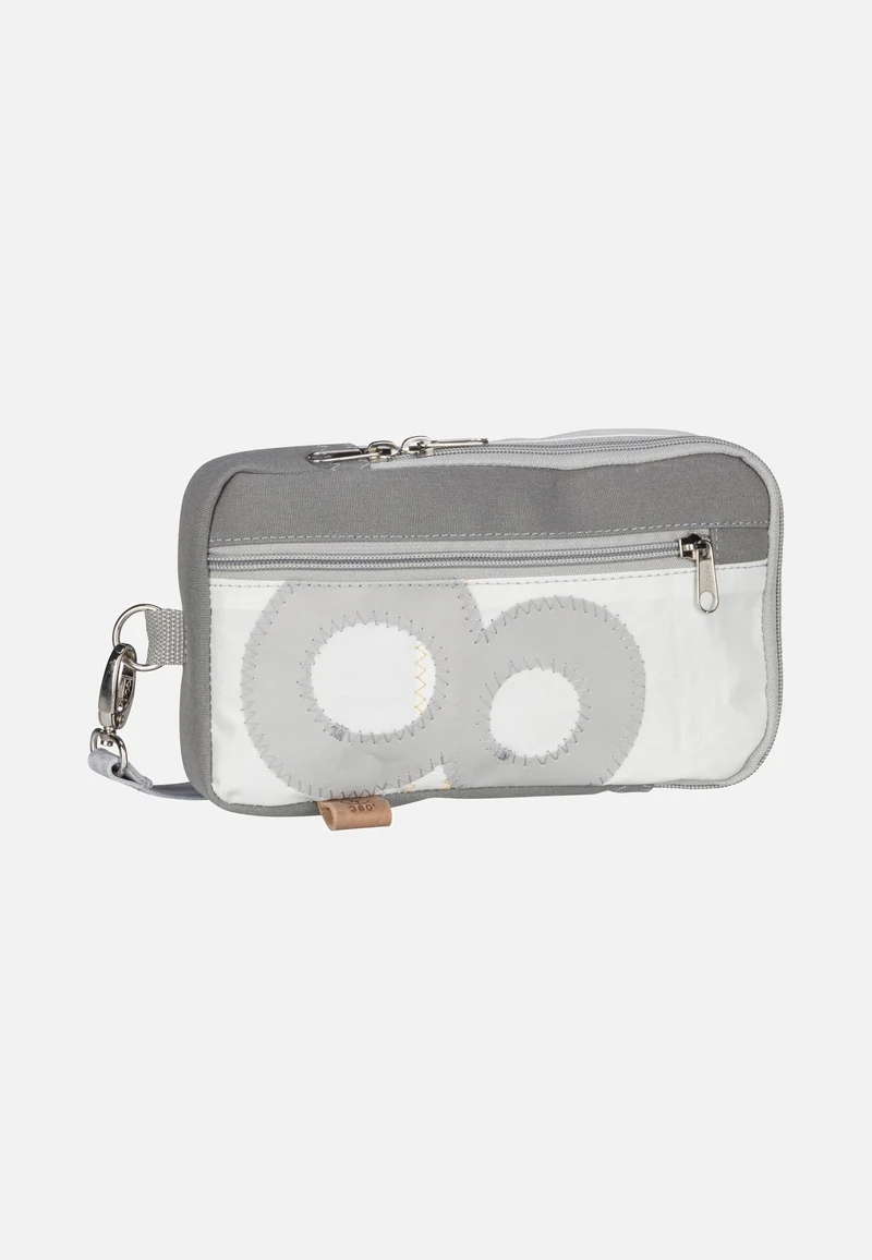 Nautik Weiß mit grauer Zahl - Fanny Pack