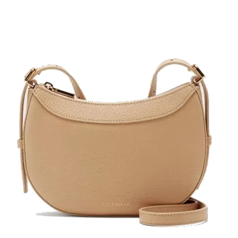 Borsa Donna a Tracolla COCCINELLE in Pelle Fresh Beige Linea Whisper
