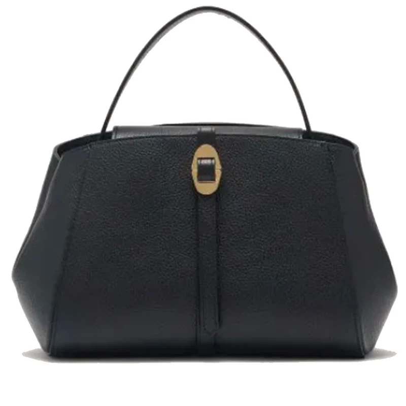 Borsa a Mano COCCINELLE Linea Chara in Pelle Nera Misura Grande