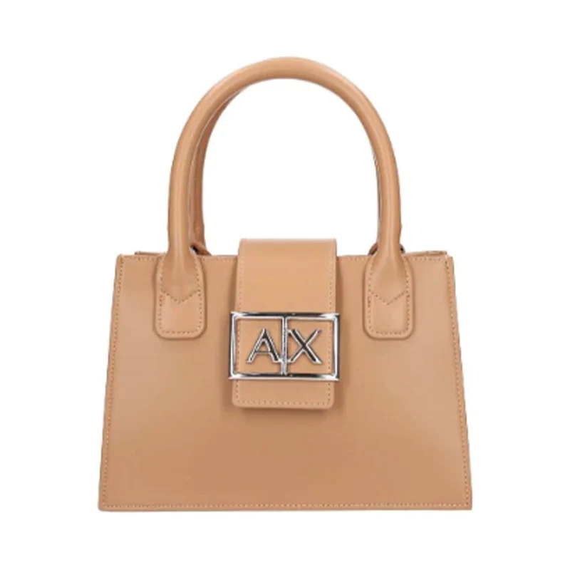 Borsa Donna a Mano Mini ARMANI EXCHANGE colore Camel Rose