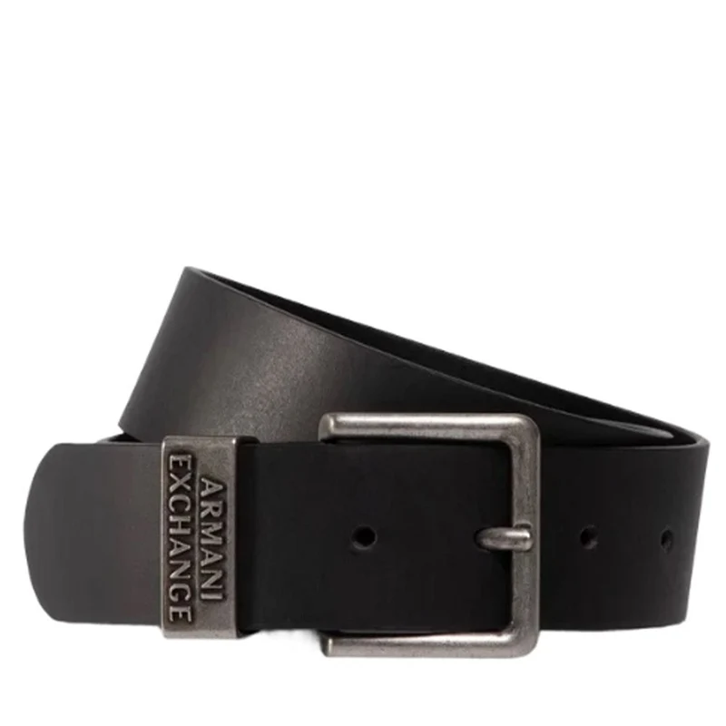 Cintura Uomo in Pelle ARMANI EXCHANGE Colore Nero