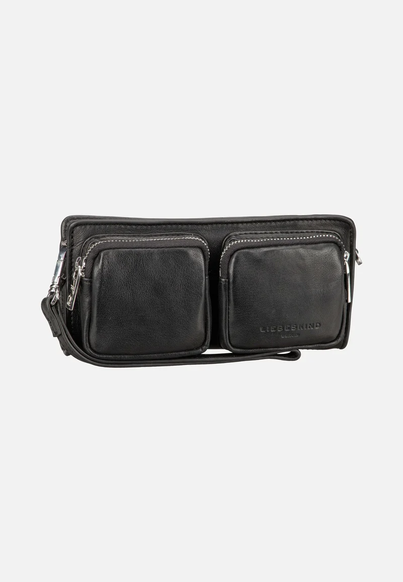 Maia Pouch M Sheep Natural Black - Clutch