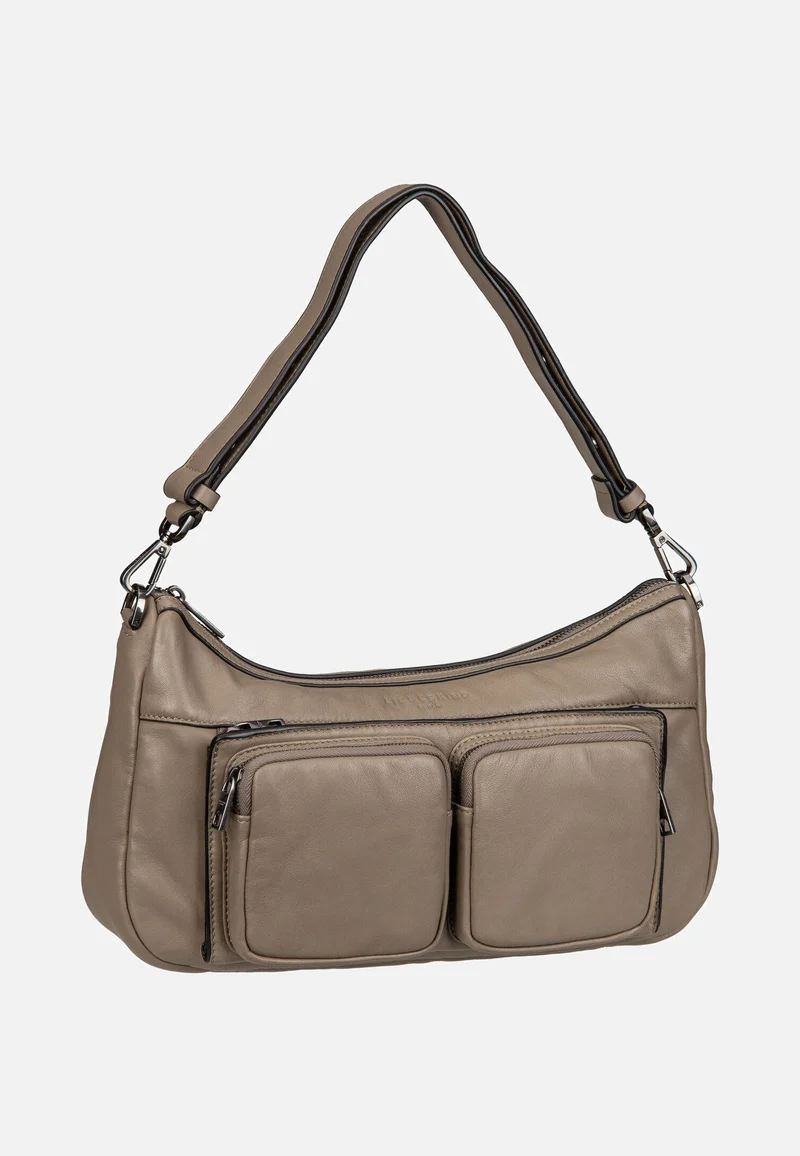 Maia M Sheep Natural Neutral Gray - Shoulder Bag