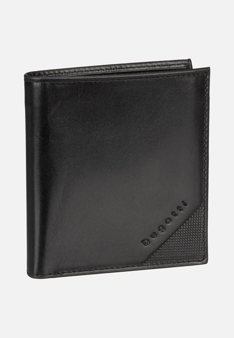 Nobile Vertical Small with Flap Schwarz - Wallet