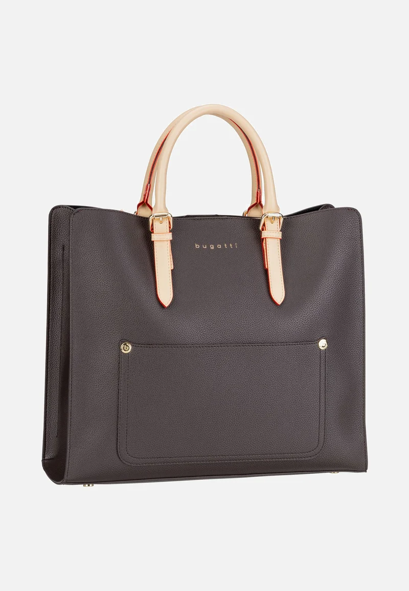 Ella Top Handle L Dunkelbraun - Tote Bag