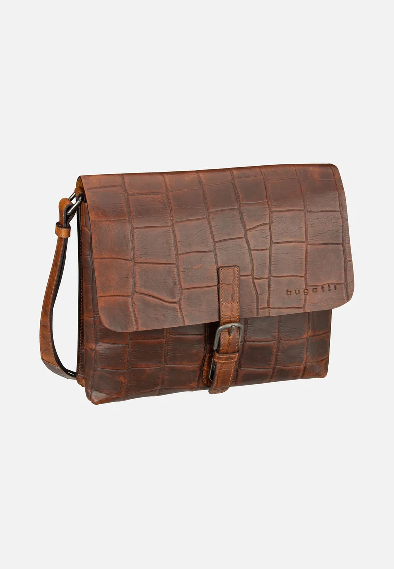 Nevio Cognac - Messenger Bag