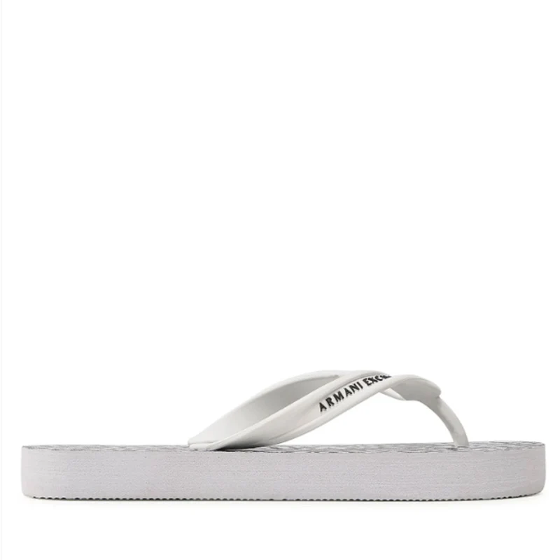 Ciabatte Donna Infradito ARMANI EXCHANGE Colore Optical White - Black
