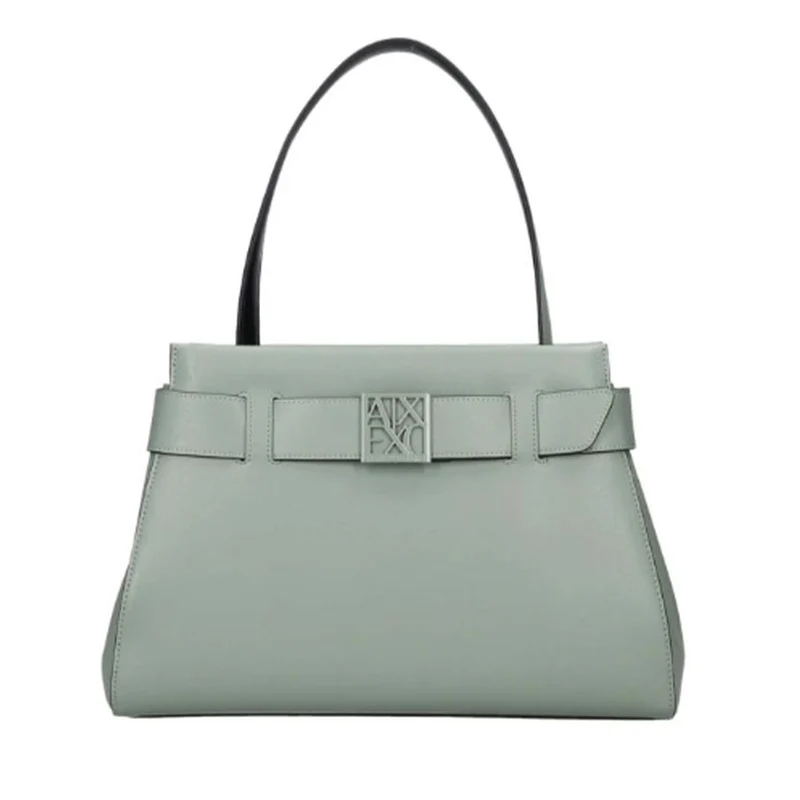 Borsa Donna a Mano con Tracolla ARMANI EXCHANGE colore Sage Misura Media