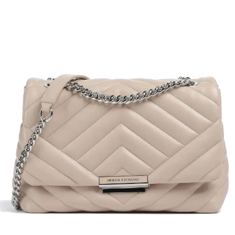 Borsa Donna Hobo a Spalla e Tracolla ARMANI EXCHANGE Colore Rose Mirage