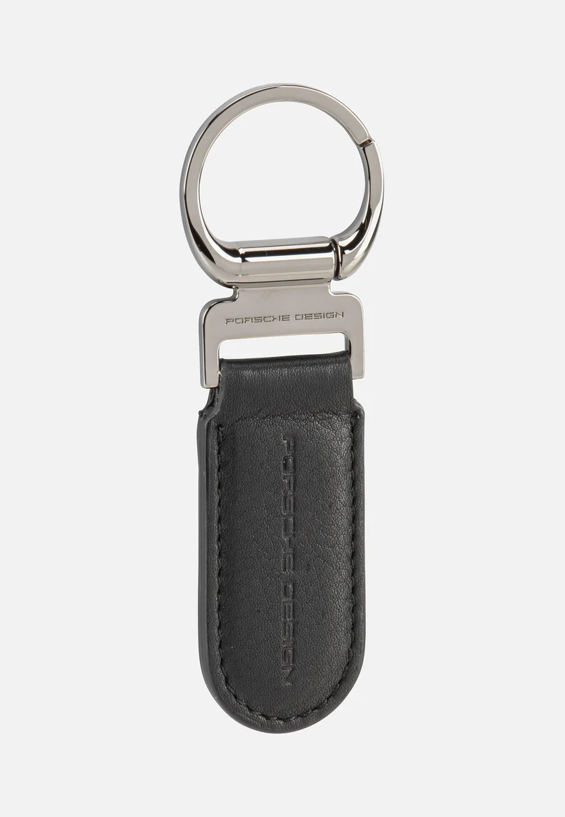 Keyring Oval 8806 Black - Keychain