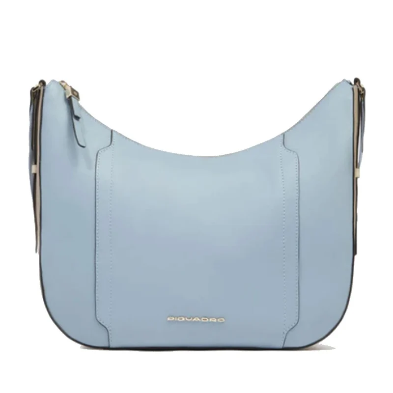 Borsa Donna PIQUADRO linea Circle in Pelle Colore Azzurro - Beige - BD6657W92