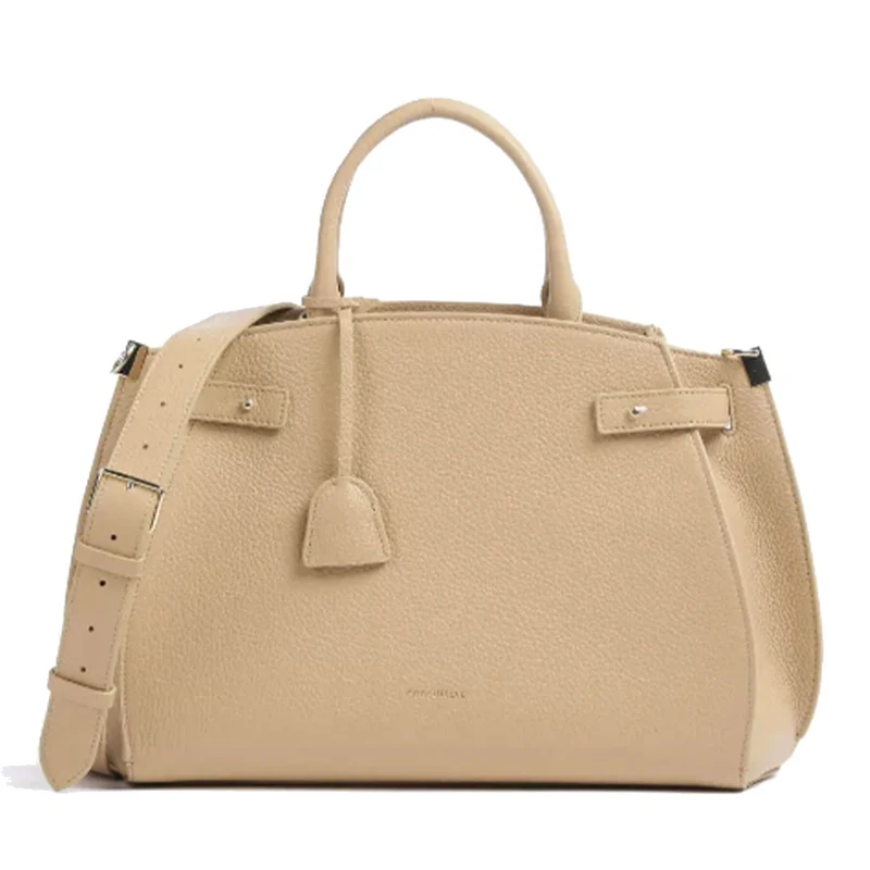 Borsa a Mano COCCINELLE Linea Klichè in Pelle Fresh Beige