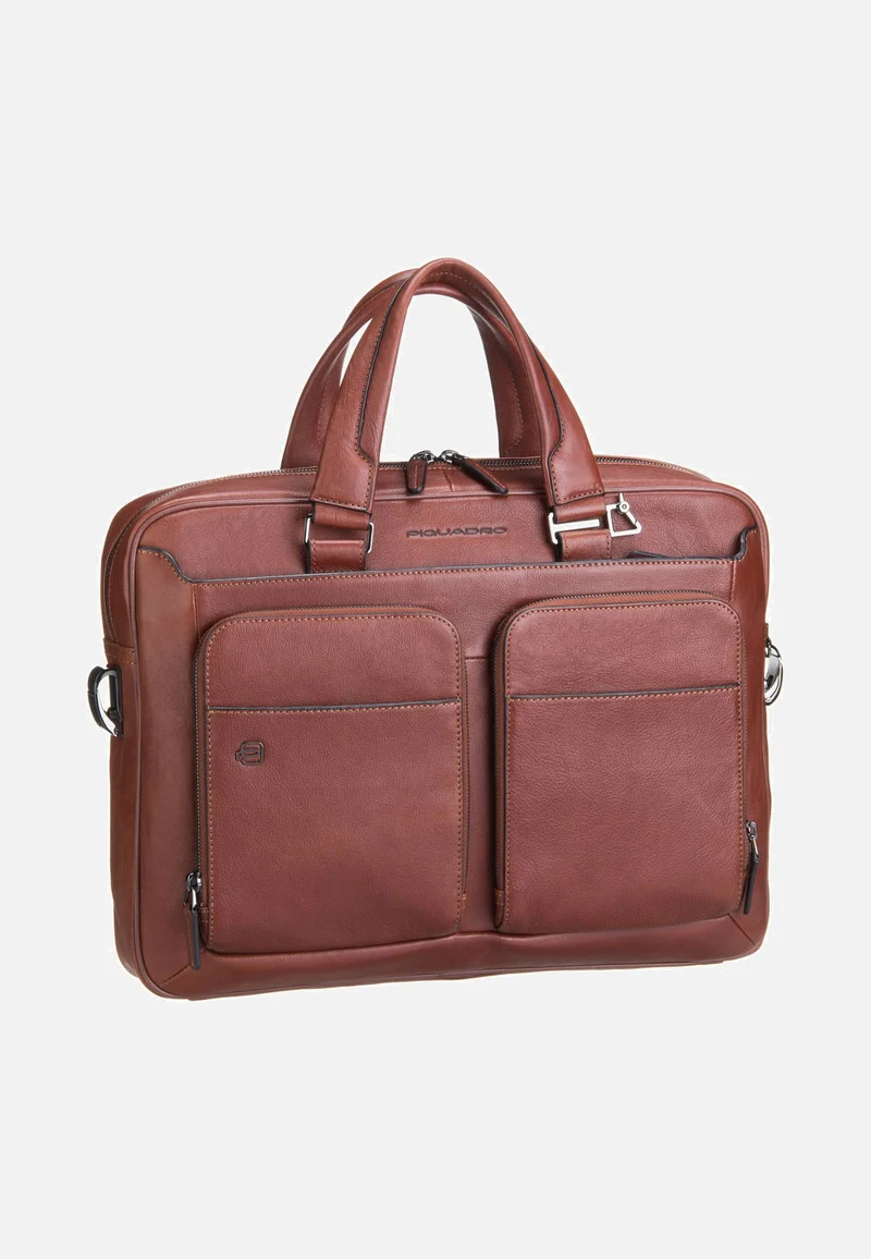Black Square 2849 Connequ Cuoio Tobacco - Briefcase