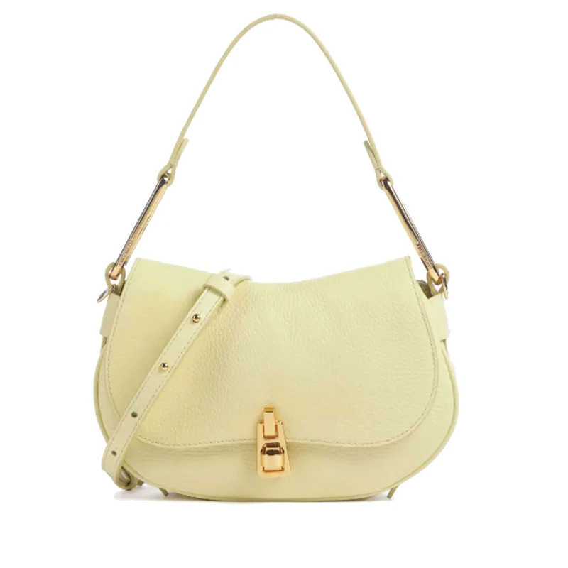 Borsa Donna a Mano COCCINELLE in Pelle Linea Magie Colore Lime Wash Misura Small