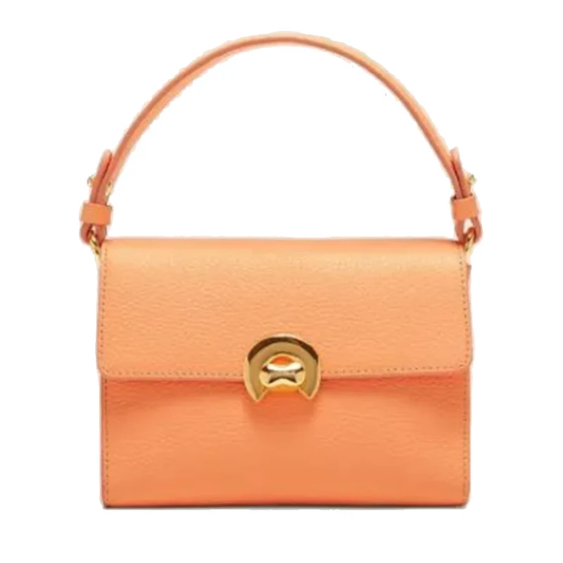 Borsa Donna a Mano con Tracolla COCCINELLE in Pelle linea Binxie Small colore Sunrise