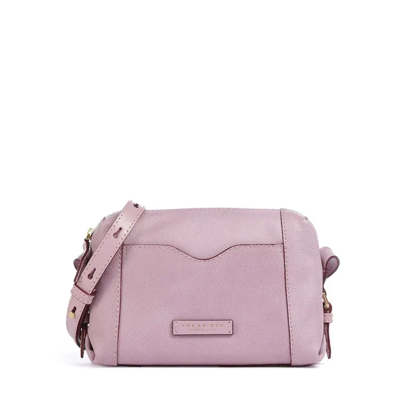 Borsa Donna a Tracolla THE BRIDGE linea Gemma in Pelle Blossom Pink