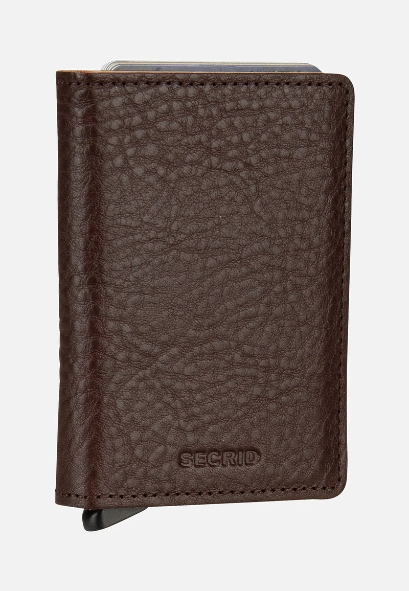 Slimwallet Veg Tanned Espresso-Brown - Wallet
