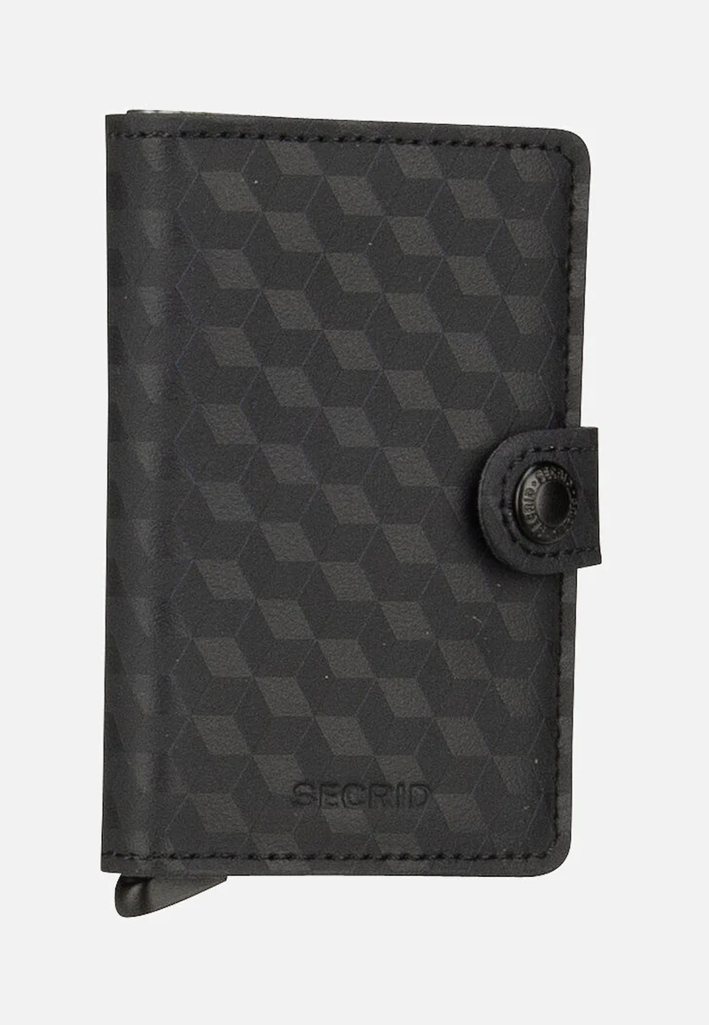 Miniwallet Optical Black-Titanium - Wallet