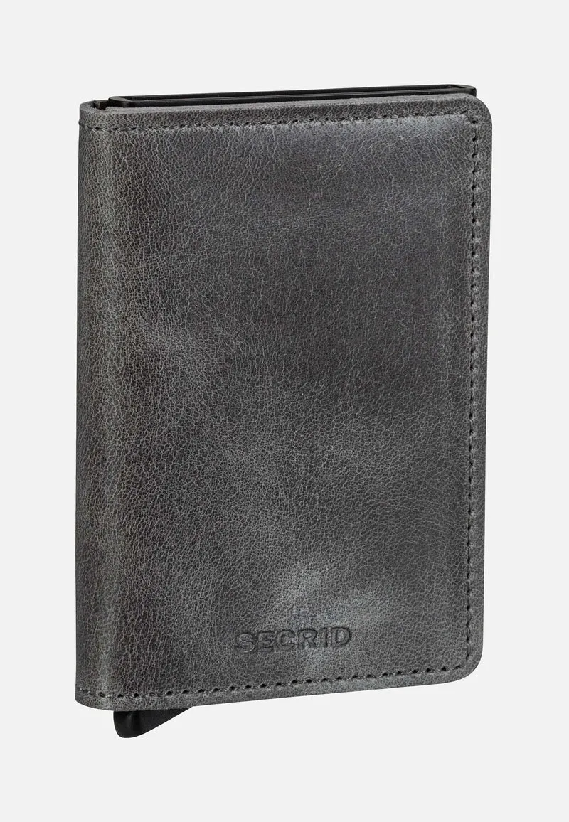 Slimwallet Vintage Grey-Black - Wallet