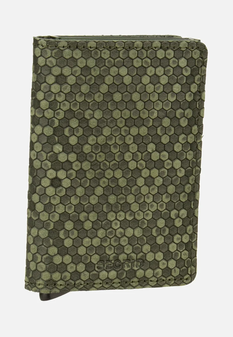Slimwallet Hexagon Green - Wallet