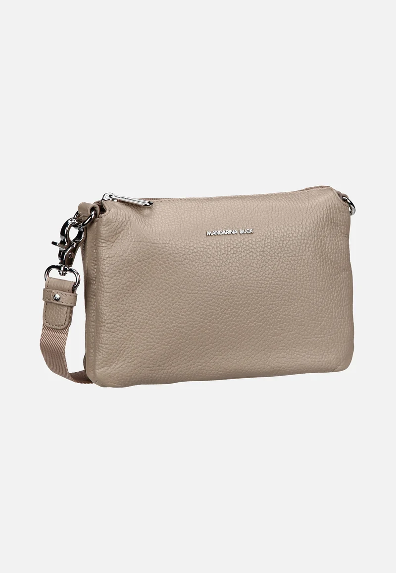 Mellow Leather Pochette FZT82 Warm Taupe - Crossbody Bag