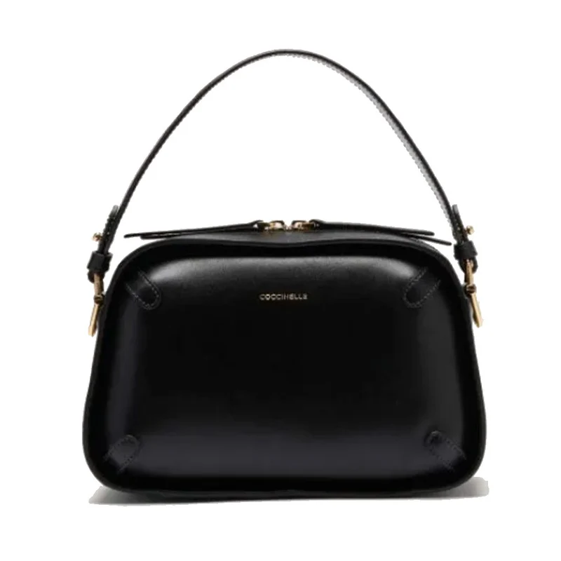 Borsa Donna a Mano COCCINELLE in Pelle linea Maleta Calf Cocker Small Colore Nero