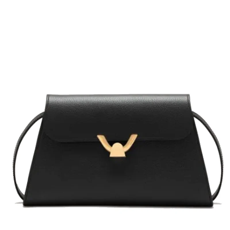 Borsa Donna a Spalla COCCINELLE in Pelle Nera linea Dew Medium