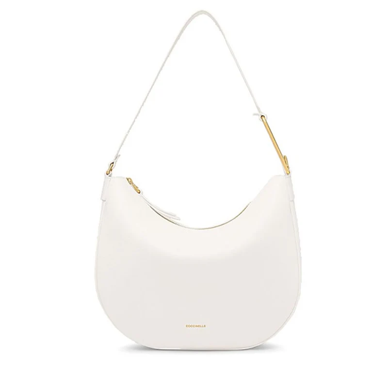 Borsa Donna a Spalla COCCINELLE in Pelle Coconut Milk Linea Priscilla