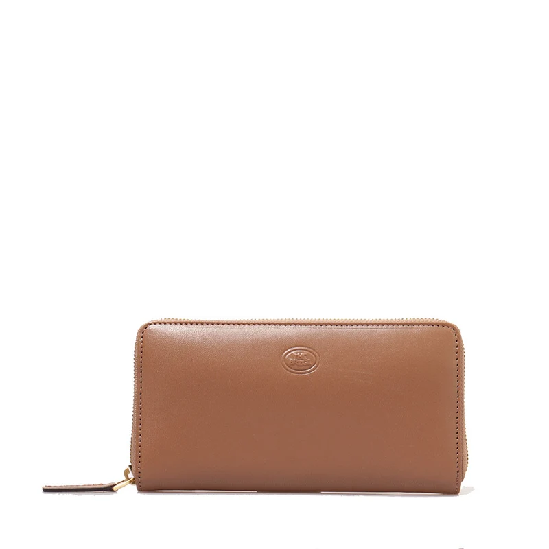 Portafoglio Donna Zip Around THE BRIDGE linea Story in Pelle Beige