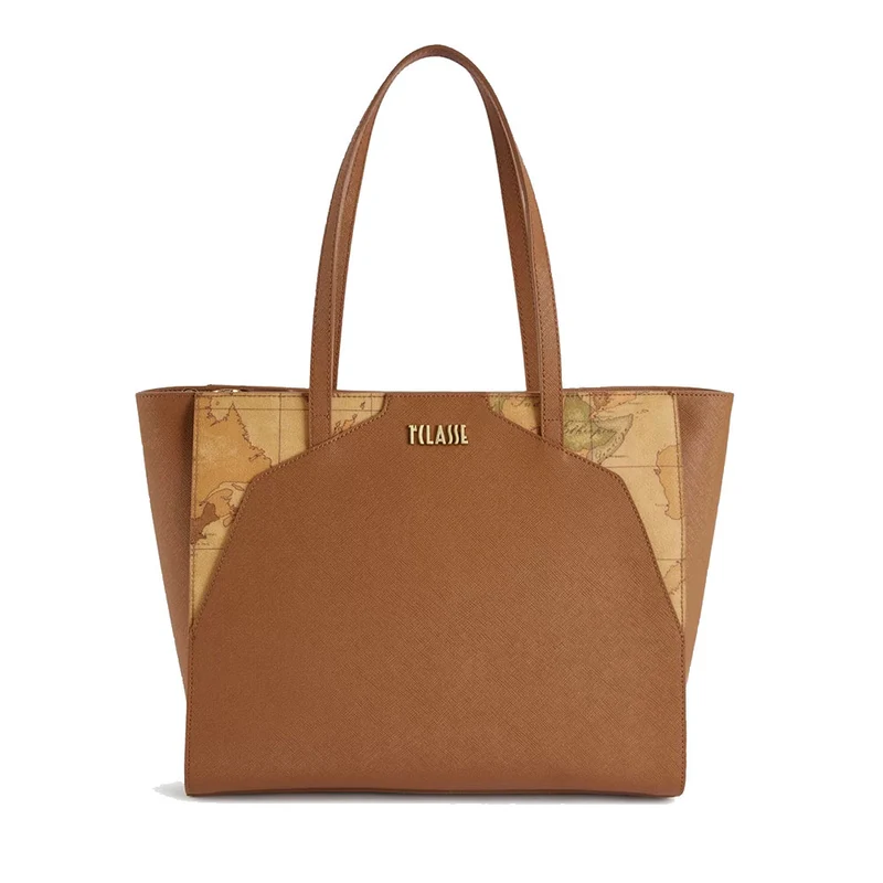Shopping Bag Large 1A Classe Alviero Martini linea Java City color Cuoio LB90