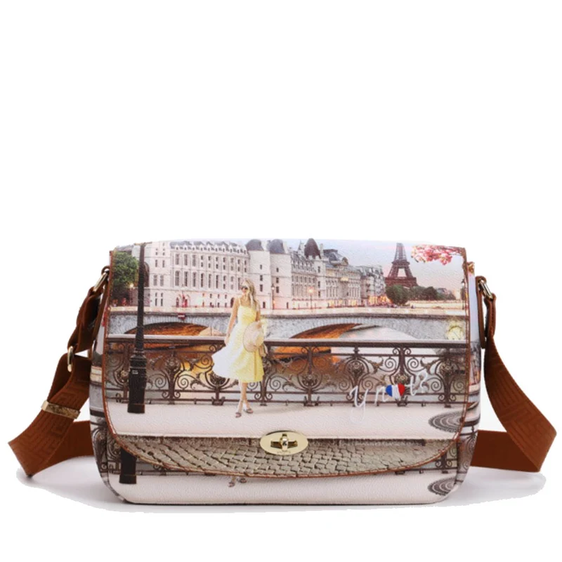 Borsa Donna a Tracolla Y NOT YES-631 Stampa Concorde