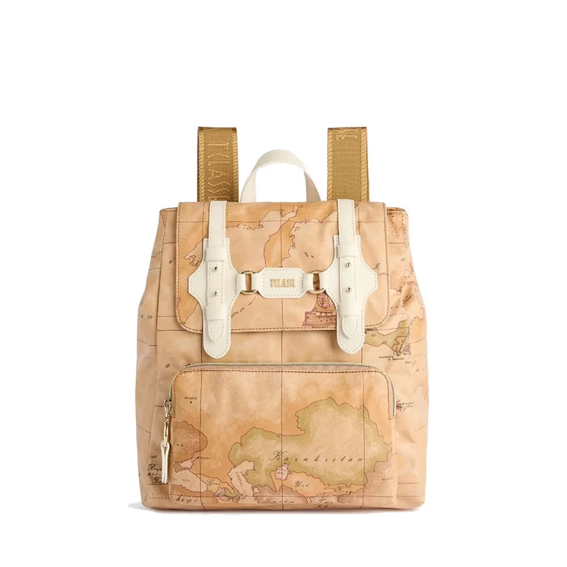Zaino Donna 1A Classe Alviero Martini linea Social Fusion Geo Classic e Avorio LC03