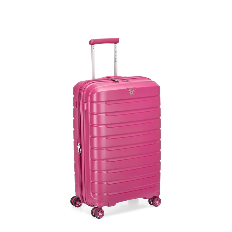 Trolley Medio Espandibile Rigido RONCATO 68 cm 4 Ruote Linea B-Flying Colore Magenta