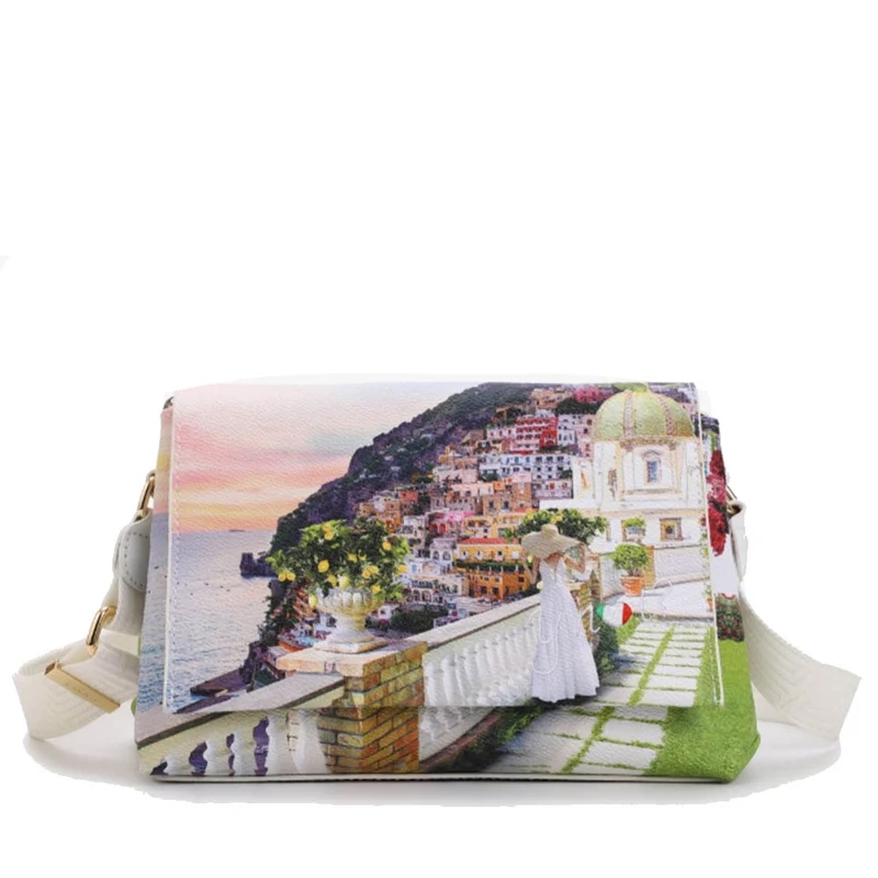 Borsa Donna a Tracolla con Pattina Y NOT YES-621 Romantic Coast
