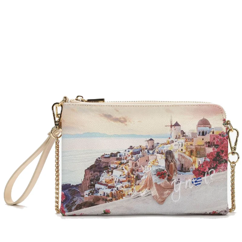 Borsa Donna Y NOT Pochette con Tracolla YES-384 Greece Sunset