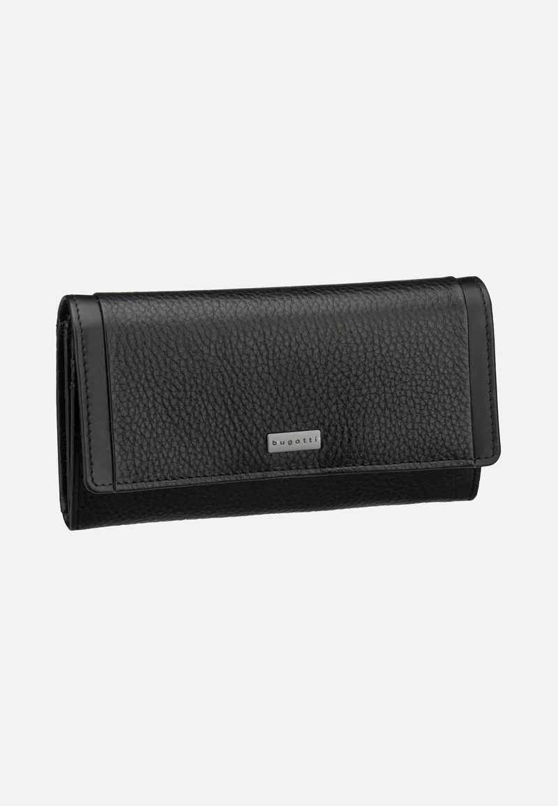 Sina Ladies Long With Flap Schwarz - Wallet