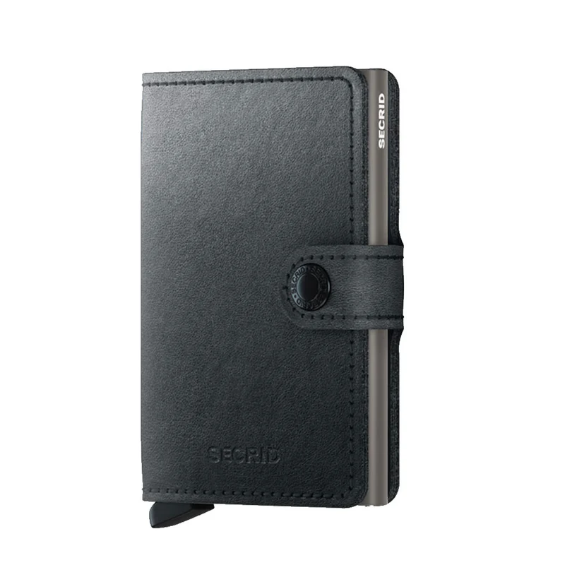 Porta Carte con Clip SECRID Miniwallet linea Mirum Nero con RFID