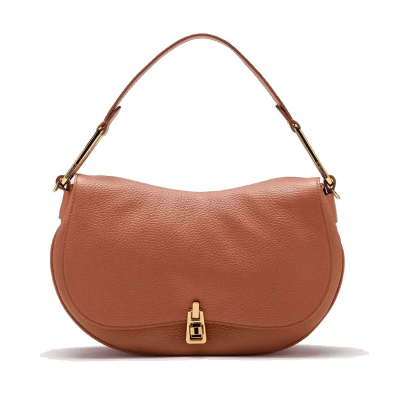 Borsa Donna a Mano con Tracolla COCCINELLE linea Magie Soft Medium in Pelle colore Cuir
