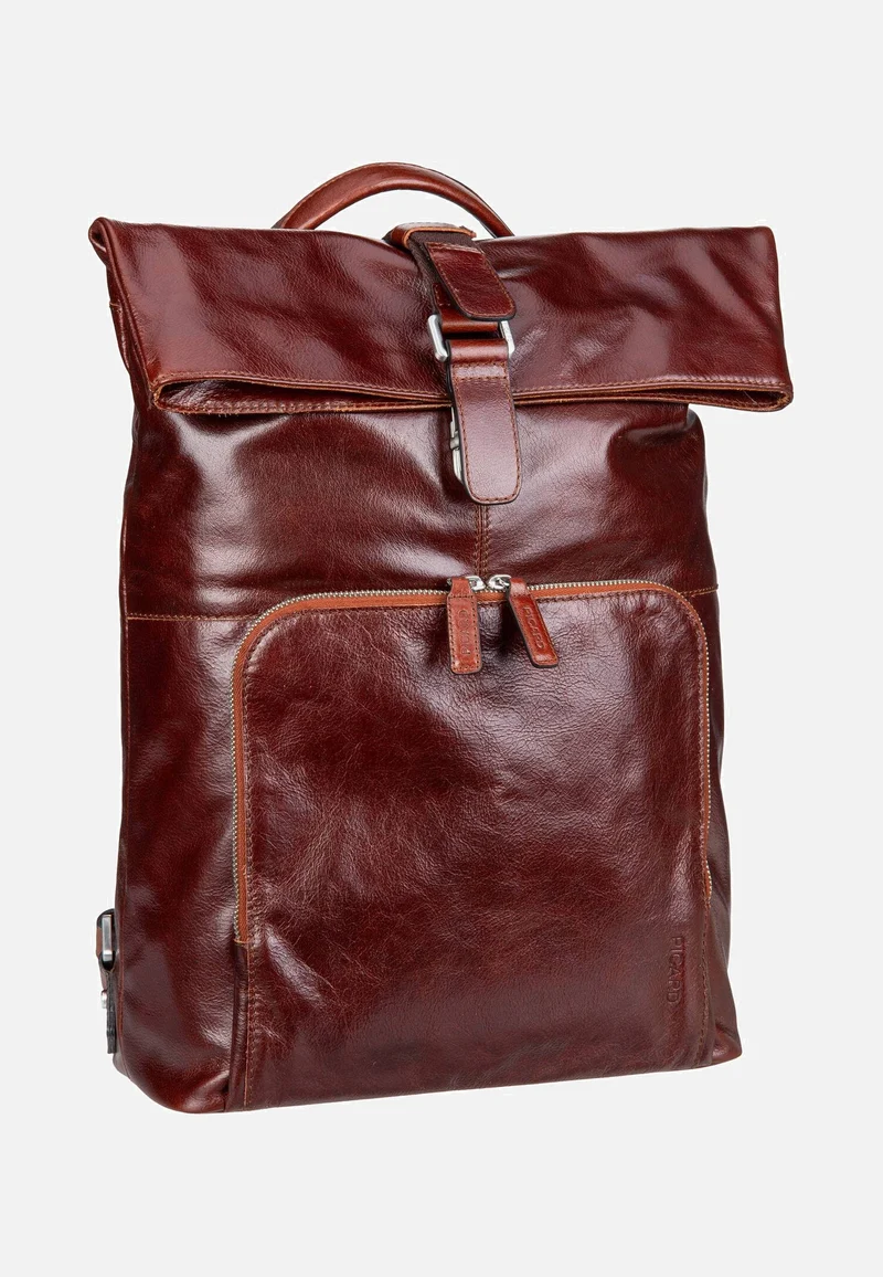 Buddy 5667 Cognac - Rolltop Backpack